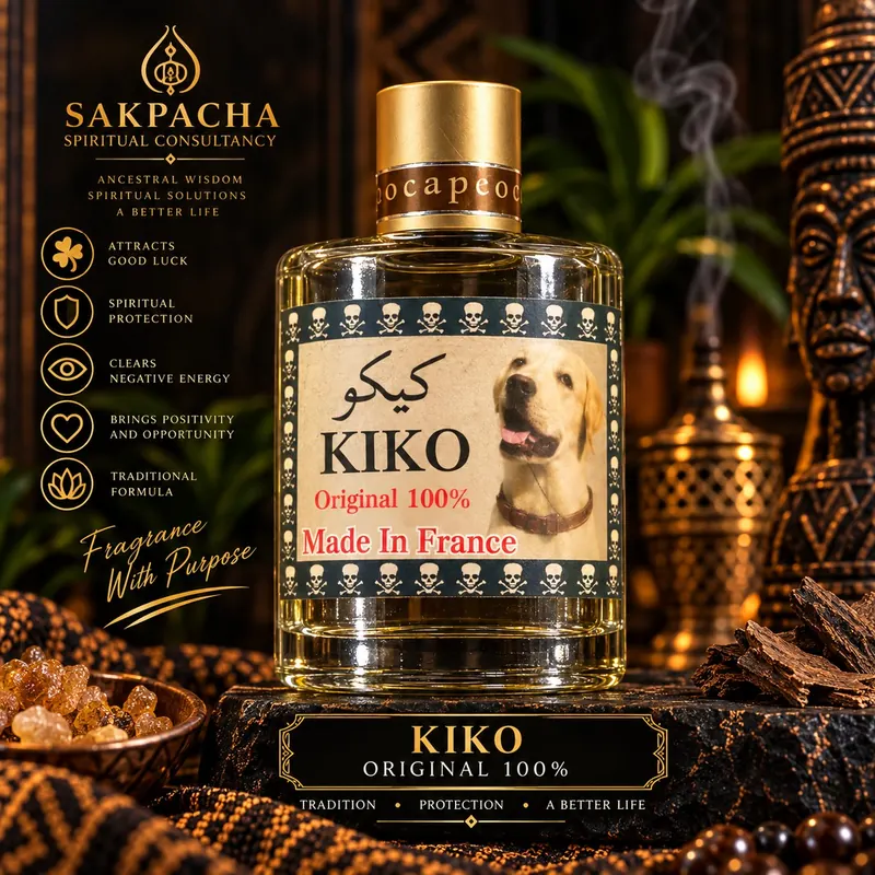 KIKO Perfume in Sakpacha’s black and gold product presentation
